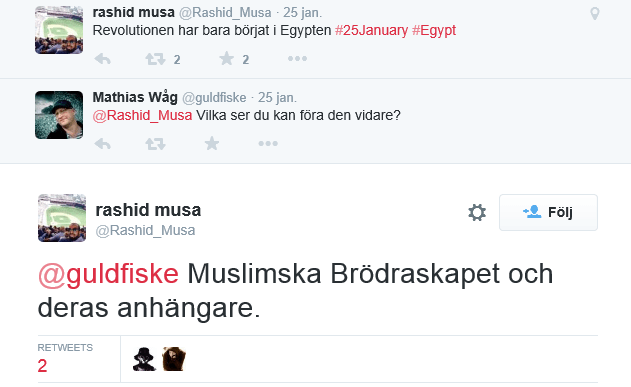 Rashid Musa och Mathias Wåg